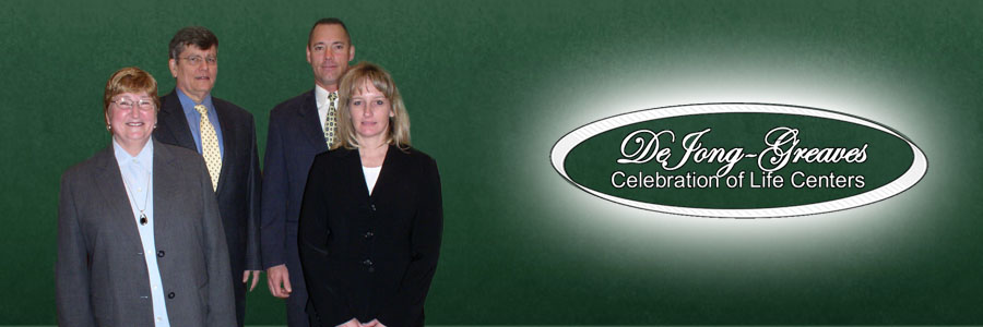  Welcome to DeJong-Greaves, we are here to help.